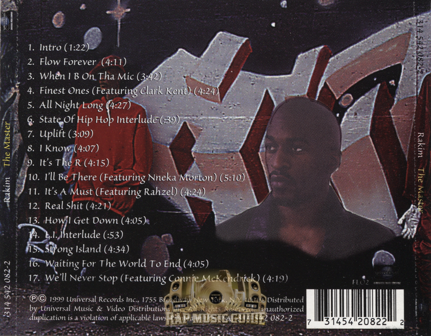 Rakim - The Master: CD | Rap Music Guide